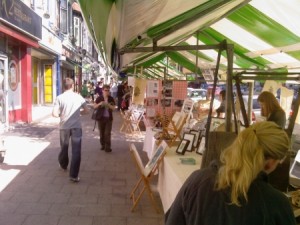Moseley Arts Market in Birmingham