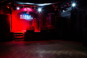 Hare and Hounds Kings Heath stage