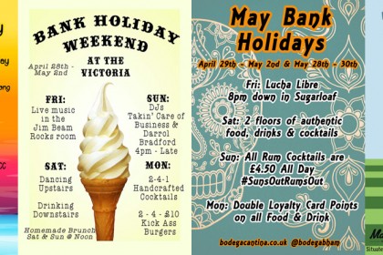 Bitters N Twisted Bank Holiday Extravaganza!