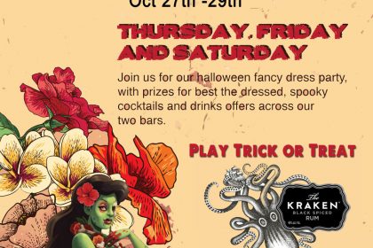 Halloween High Spirits at Bitters n Twisted Venues!