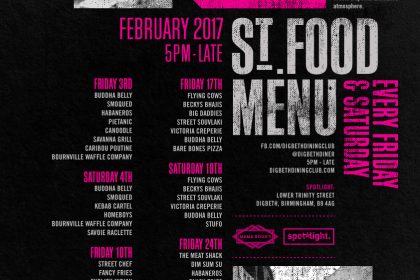Exciting developments from Digbeth Dining Club for 2017