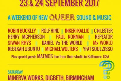 FLUID Festival, weekend of new Queer sound and music!