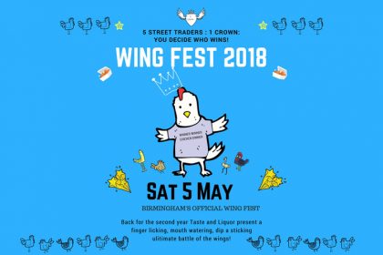 Taste and Liquor Brum Wing Fest 2018