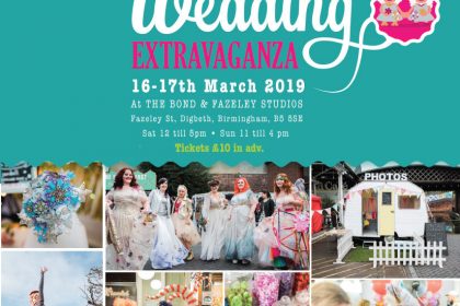The UK’s biggest alternative wedding fair returns to Birmingham this March!