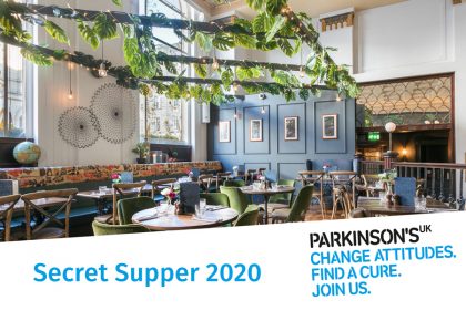 Birmingham’s second Secret Supper to support people with Parkinson’s