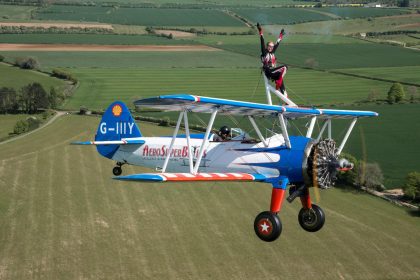 Legal Eagles wing walk for St Basils