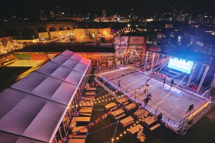 Digbeth ice rink – the first ice rink to open in Birmingham this Christmas