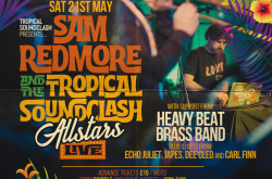 Sam Redmore & The Tropical Soundclash Allstars – Live! This Saturday at Hare & Hounds