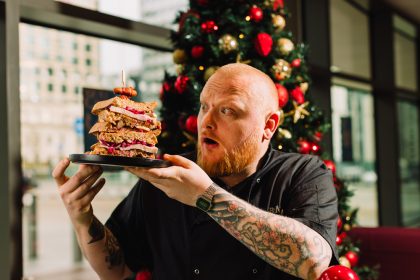 B Eats has launched a brand new menu of festive specials including a Boxing Day Sarnie!