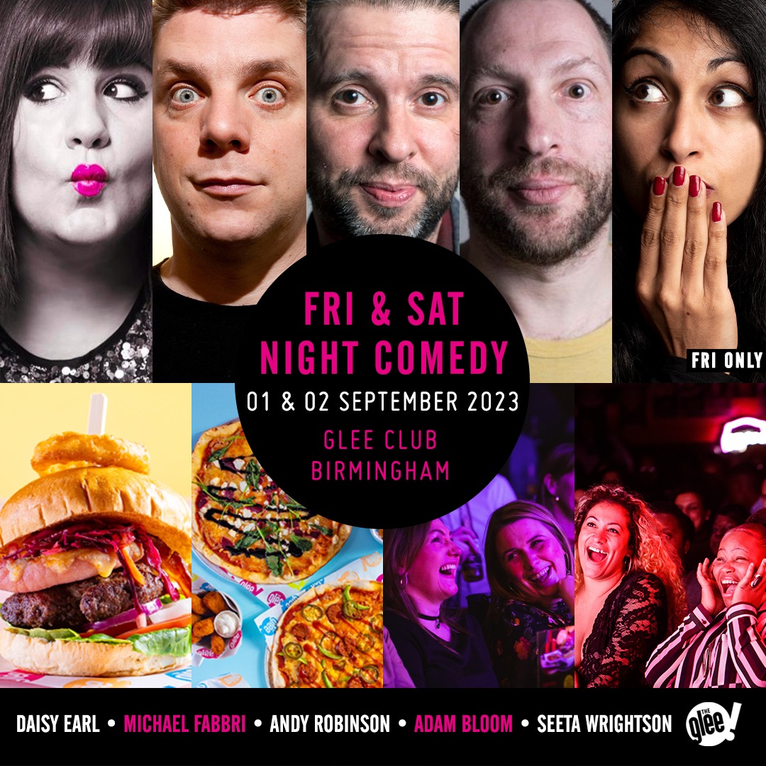 Birmingham - What's On at The Glee Club - Comedy, Music, Events