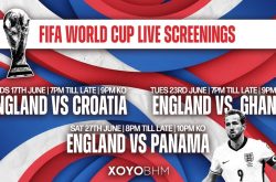 XOYO Birmingham Announces England World Cup Screenings & Free Pint Included