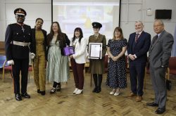 Lord-Lieutenant presents King’s Award to charity volunteers