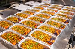 ALFRED WORK’S BLEND CULINARY FOUNDATION PARTNERS WITH LOCAL FOOD BANK