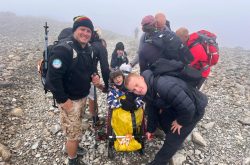 Fundraiser to scale Three Peaks whilst carrying his paraplegic son
