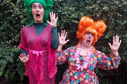 Giant Peach, Big Heart: Local dancers perform for Nepalese orphaned children