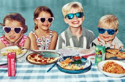Kids eat three-course meal free during the summer holidays at Zizzi