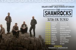 INTERNATIONAL IRISH VOCAL SENSATION THE SHAMROCKS COUNTDOWN TO DEBUT UK TOUR