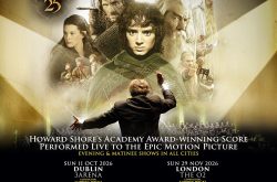 The Lord of the Rings: The Fellowship of the Ring in Concert – Full line-up announced for landmark 25th anniversary UK & Ireland arena tour beginning next month