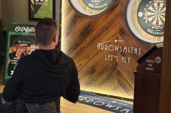 Para darts champions showcase new accessible darts facility in Birmingham